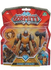Gormiti Deluxe Articulated Action Figure - Lord Titano with Special Attack 