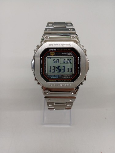 Casio shock gwm b5000 silver - g-shock, gwm-b5000