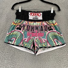 YOKKAO MMA Shorts Size Small Boxing Muy Thai Snake 3 Inch Carbonfit