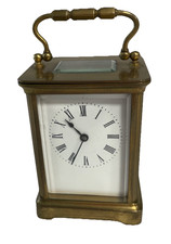Victorian Brass Carriage Clock