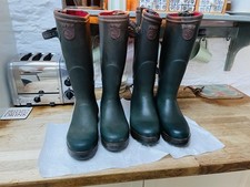 Aigle Neoprene thermal Lined Walking Wellies size 6