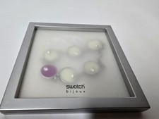 VINTAGE SWATCH BIJOUX  STEEL BRACELET NEW IN BOX 
