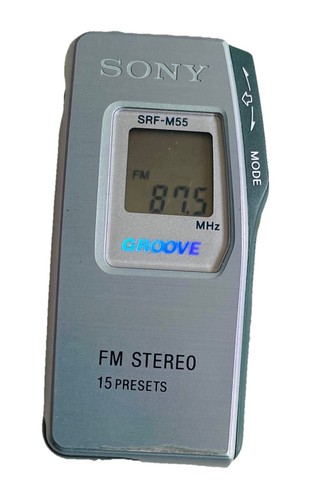 Sony srf m55 - srf-m55, groove
