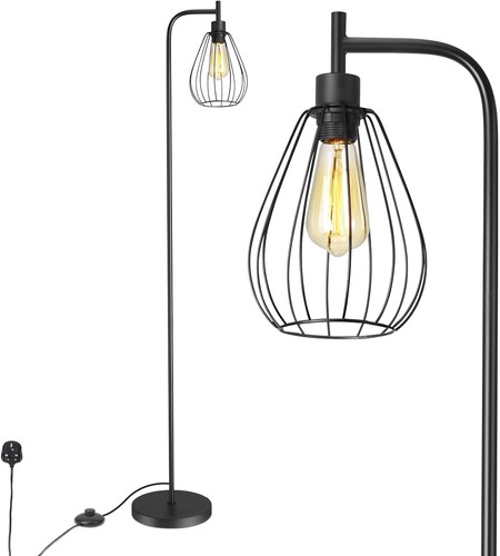 Industrial floor lamp - industrial,