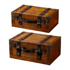 Old Fashioned Wood Storage Box