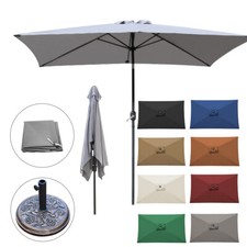 2x3m Garden Parasol Sun Shade
