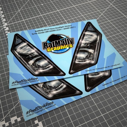 Reflective wsbk race headlight - race,