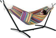 Heavy-Duty Double Hammock with