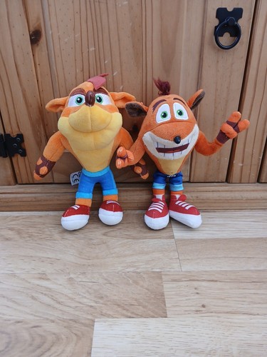 Crash bandicoot plush soft toy - crash,