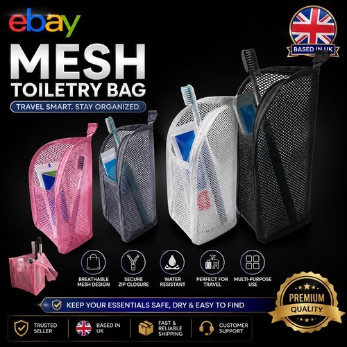 Standing toiletry bag - standing,