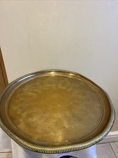 Antique Large Hand Engraved