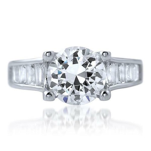 85ct round cut - round, moissanite