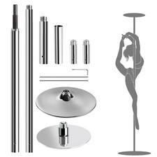 Adjustable Height Professional Pole Dance Pole Gymnastics With Imperfections