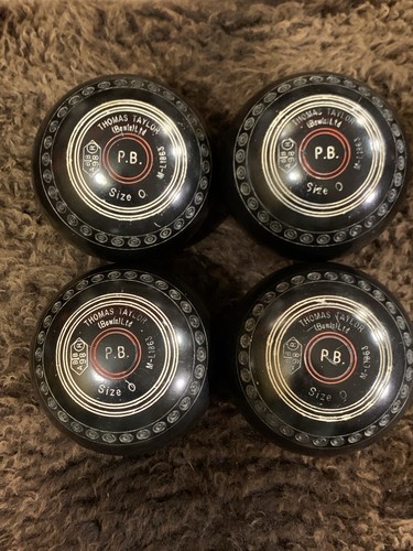 Taylor lignoid lawn bowls - lignoid, size