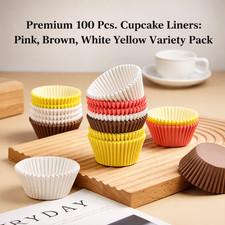 100pcs Silicone Cupcake Muffin