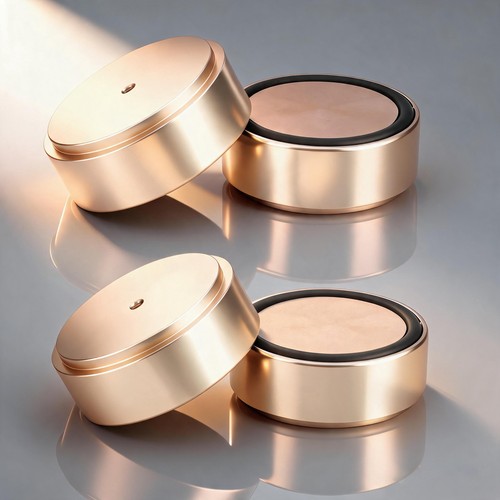 4pcs aluminum alloy hifi amp - aluminum,