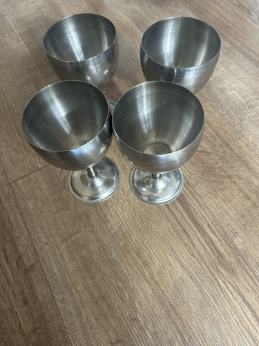 Pewter goblets set - goblets,