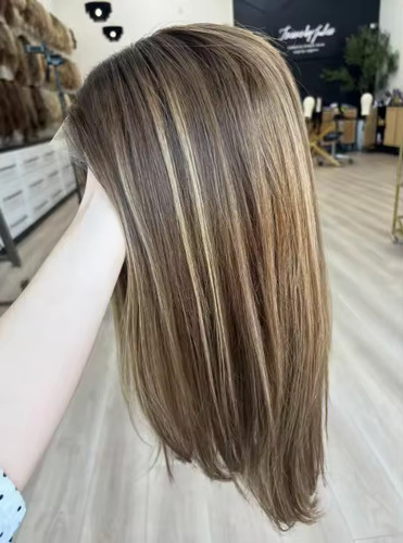 Balayage ash brown - balayage,
