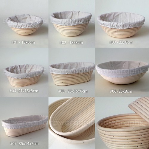 Round oval bread proofing - round,,