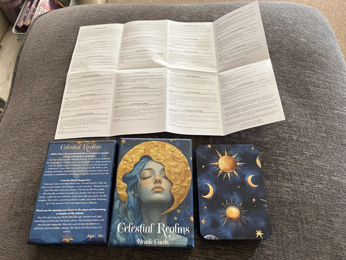Celestial realms oracle cards - celestial,