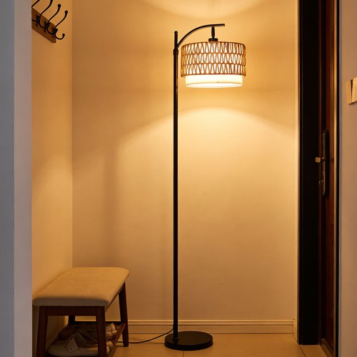 Industrial rattan weave - rattan, floor