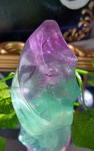 269g chunky fluorite - chunky, flame