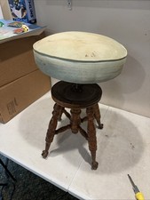 Antique Stained Oak Wood Piano