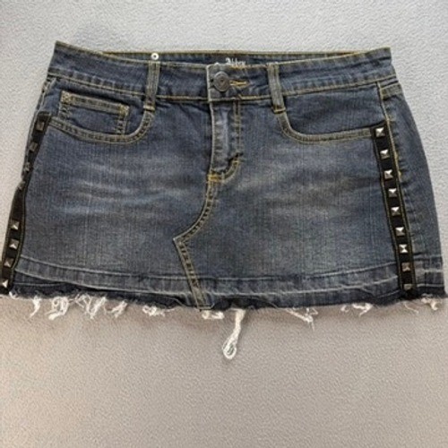 Abbey dawn denim mini skirt - dawn,