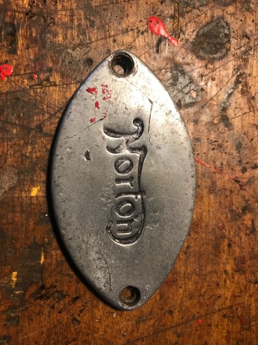 Norton gearbox access - , plate