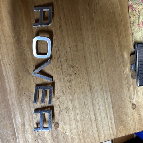 Rover boot letters - p6,