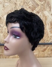 Short Black 100% Human Hair