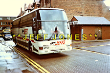 ORIGINAL 35mm SLIDE 6890-Jeffs Coaches VOLVO B10M/CAETANO A490UFP Chester15.4.99
