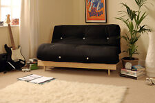 4ft6 Double Luxury Futon with Mattress  11 colours  FREE DELIVERY