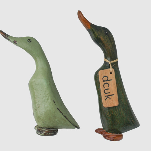 Pair vintage dcuk wooden - vintage,