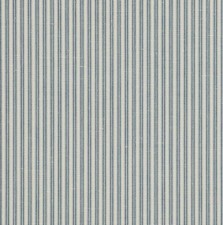Colefax And Fowler Dart stripe Aqua Fabric Remnant 1.76m