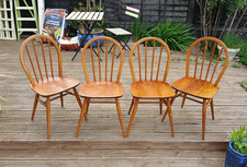 Four vintage ercol dining - vintage,