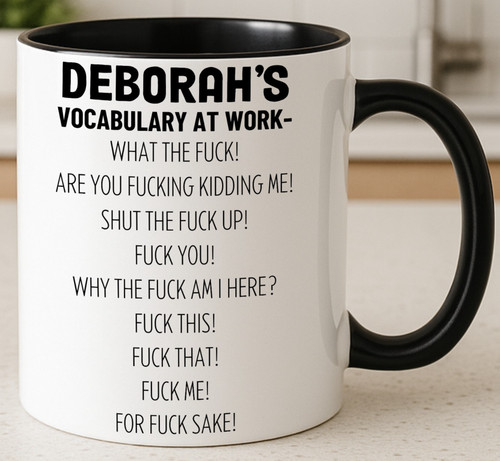 Funny rude mugs offensive - rude,