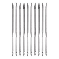10pcs Leather Hand Sewing Awl Needles Straight for Canvas Repair