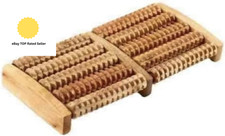 Wooden Foot Feet Roller Wood