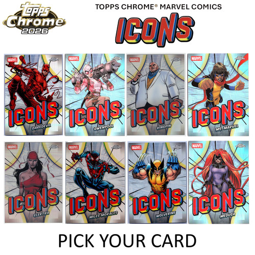 2026 topps chrome - chrome, marvel