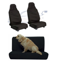 FOR FIAT Scudo Front & Rear Waterproof Seat Covers Protectors