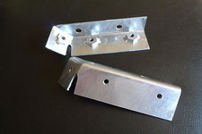 Galvanized Wing Mounting Brackets 338652 & 338653 for Land Rover Series 2 & 2a
