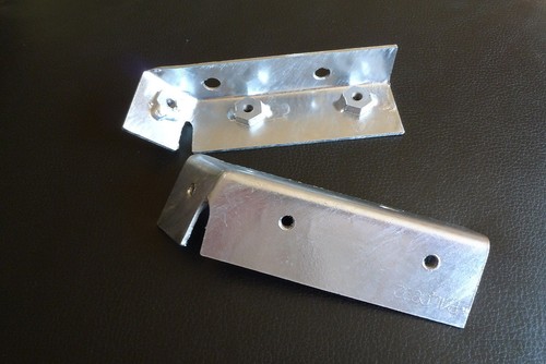 Galvanized wing mounting - galvanized,