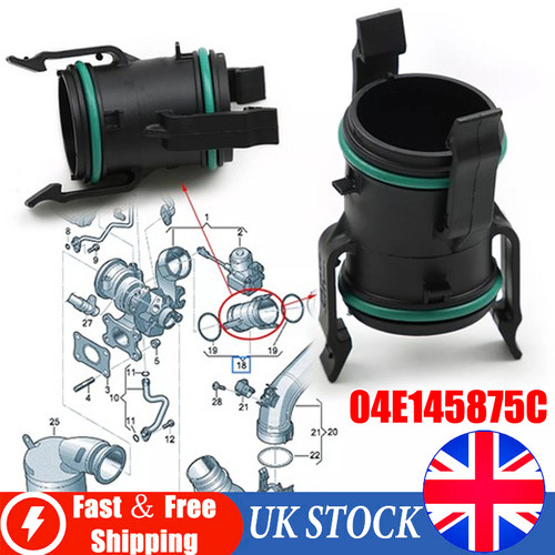 Turbocharger intercooler pipe - intercooler,