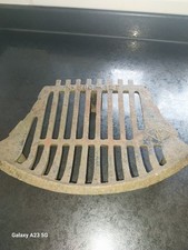 Vintage Cast Iron Curved Front