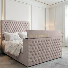 Chesterfield bed frame - tv, with