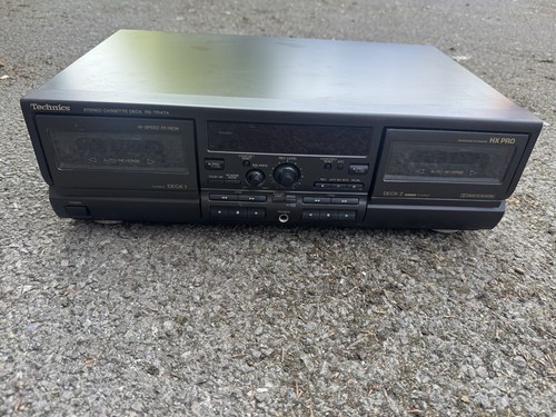 Technics twin stereo cassette - stereo,