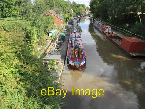 Photo 6x4 working narrowboat - photo,