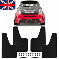 4pcs Mud Flaps Mudflaps Splash Guards For FIAT Abarth 500 595 695 500X 500L 500C