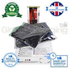 ECO-FRIENDLY CLEAR MAILING PACKAGING BAGS POSTAGE MAILERS - ALL SIZES & QTY'S